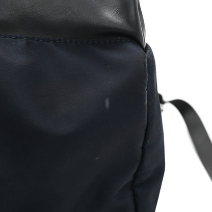 Fendi Nylon Vitello Century Opaco Mini Bug Eyes Backpack Navy 19 of 19