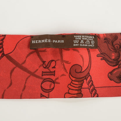 Hermes Silk Pavois Twilly 4 of 4