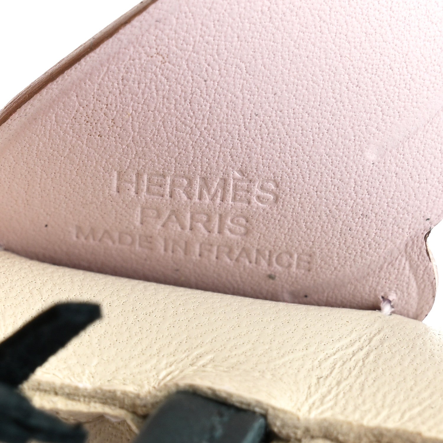 Hermes Milo Lambskin Grigri Rodeo Pegase Horse Bag Charm PM Craie Mauve Pale Vert Cypress 3 of 5