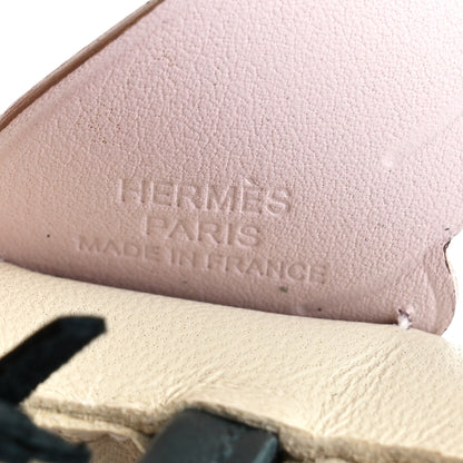 Hermes Milo Lambskin Grigri Rodeo Pegase Horse Bag Charm PM Craie Mauve Pale Vert Cypress 3 of 5