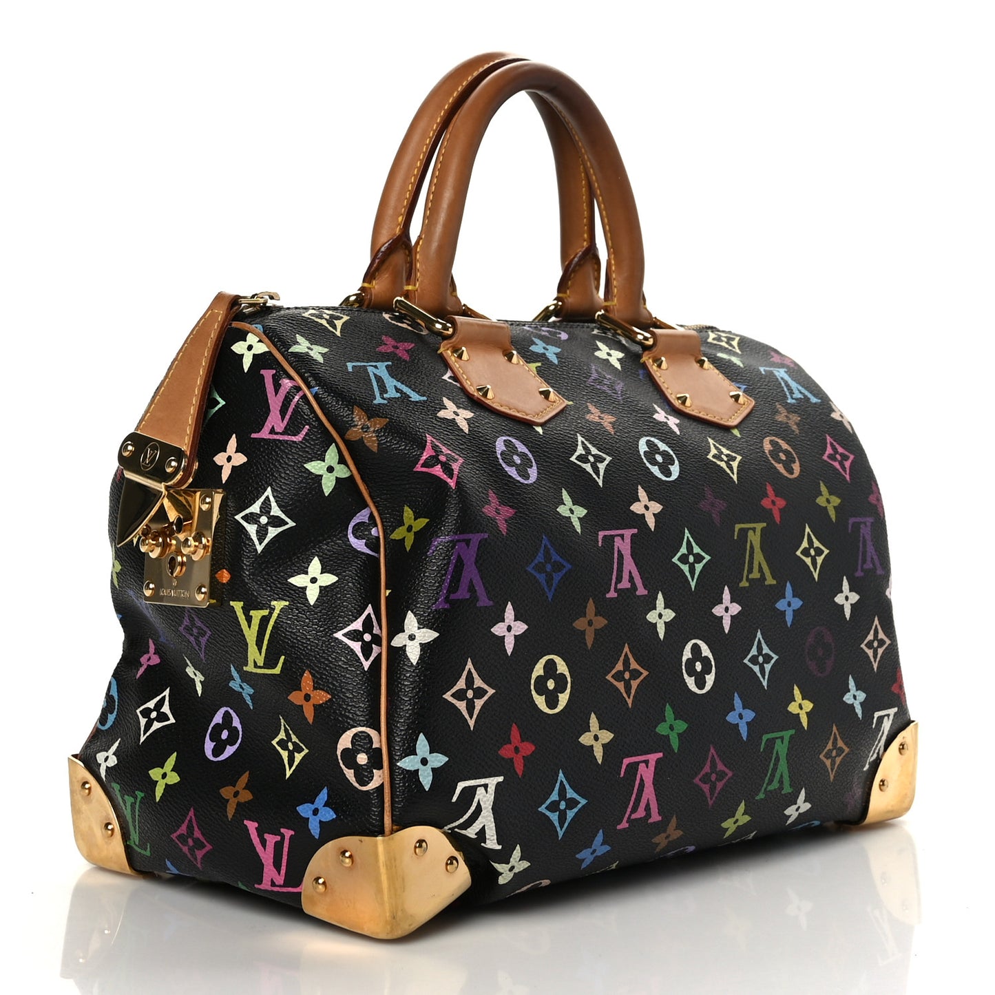 Monogram Multicolor Speedy 30 Black