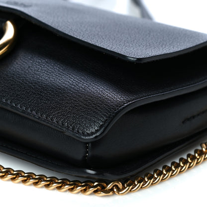 Chloe Calfskin Small Faye Shoulder Bag Black 10 of 14