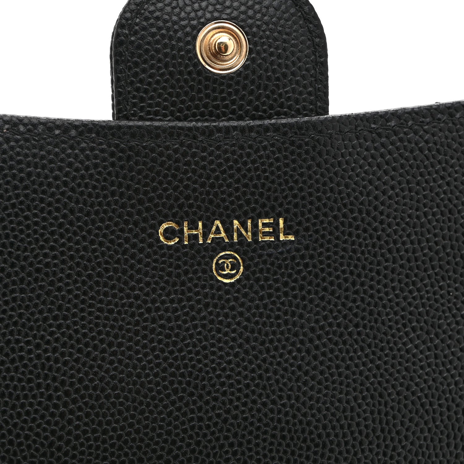 Chanel Caviar Quilted Phone Holder Wallet on Removable Chain Black 6 of 12