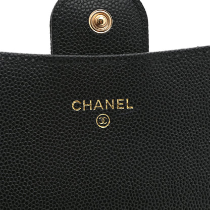 Chanel Caviar Quilted Phone Holder Wallet on Removable Chain Black 6 of 12