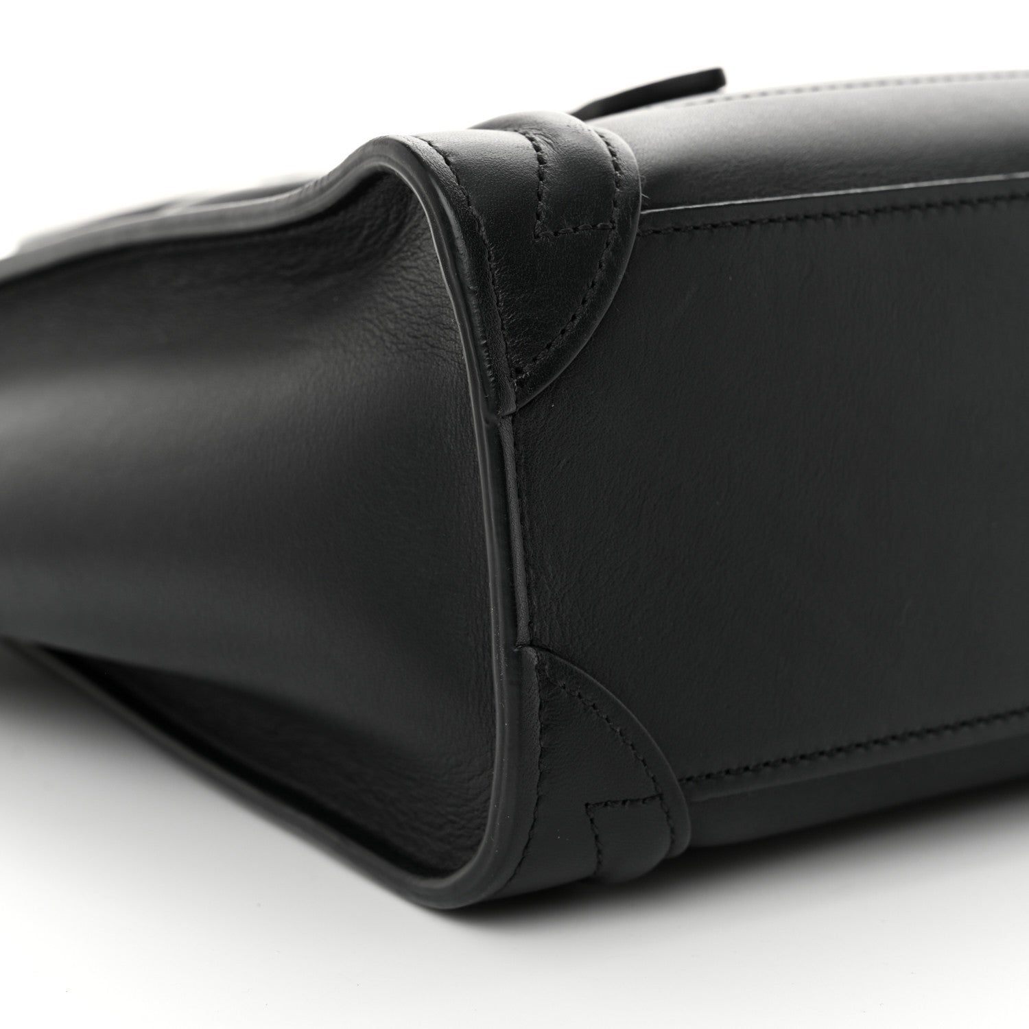 Celine Smooth Calfskin Nano Luggage Black 9 of 13