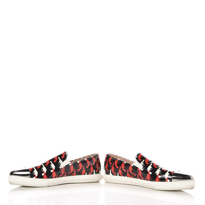 Miu Miu Patent Pistol Print Cap Toe Flats 39.5 4 of 10