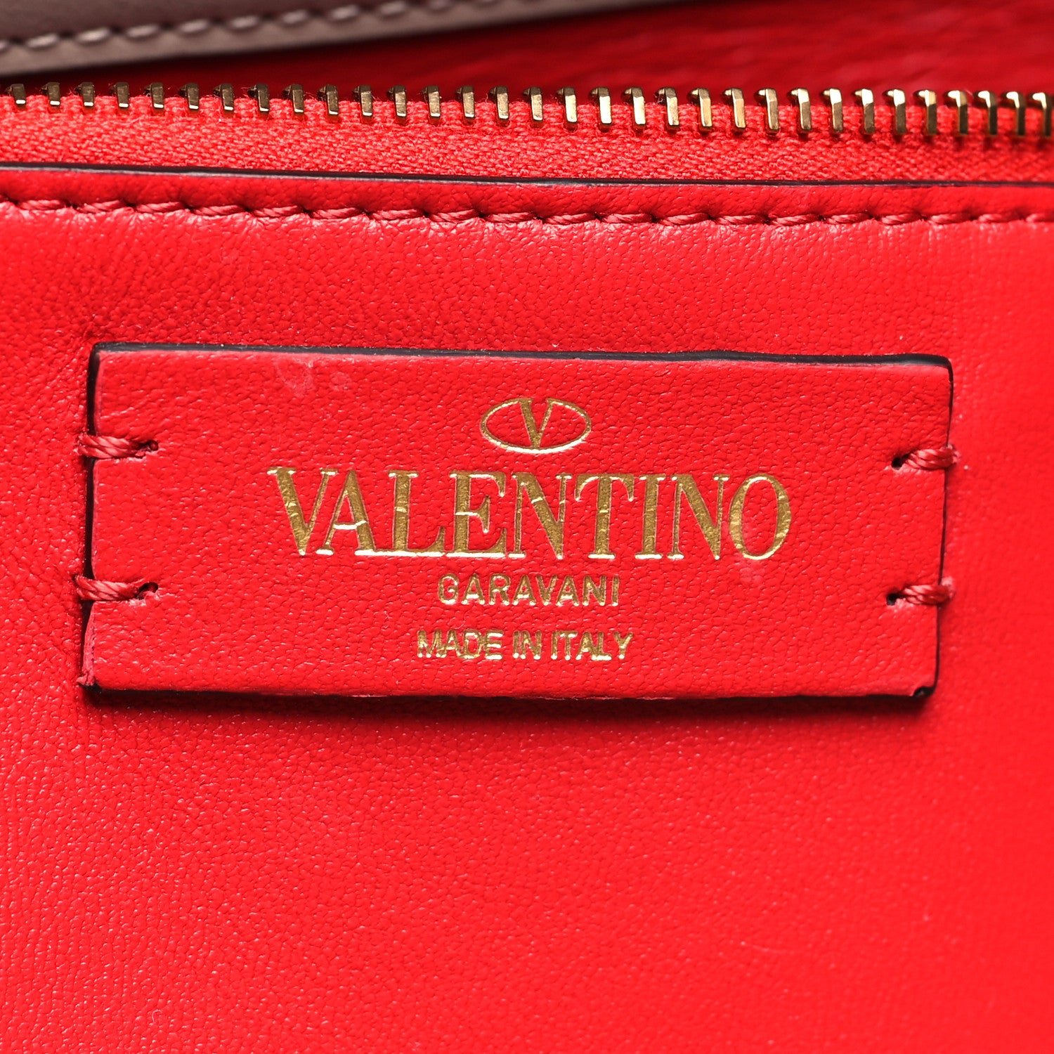 Valentino Garavani Calfskin Large Vlogo Fillme Tote Rose Cannelle 6 of 9