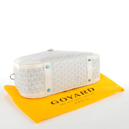 Goyard Goyardine Saint Jeanne GM Bowler White 4 of 8