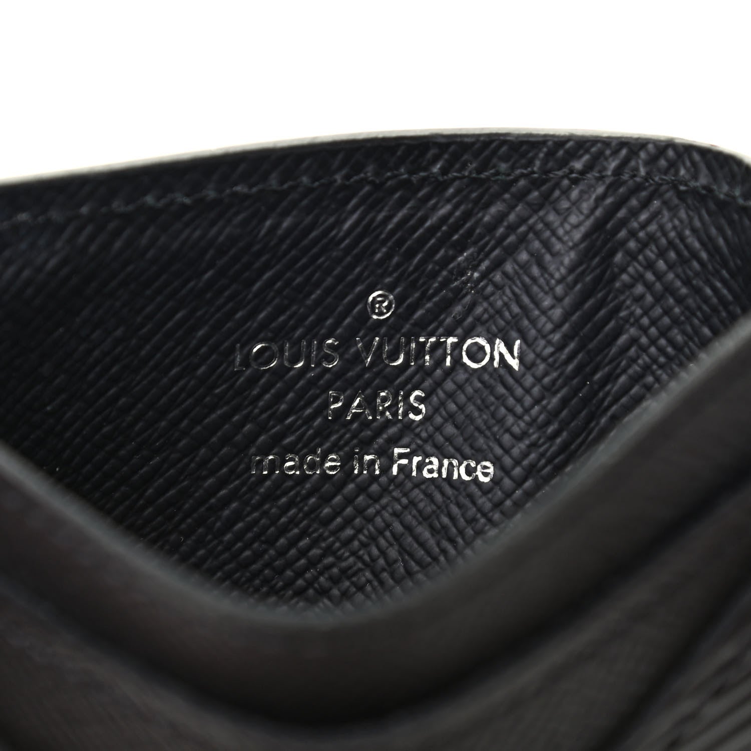 Louis Vuitton Epi Neo Porte-Cartes Card Holder Black 6 of 8