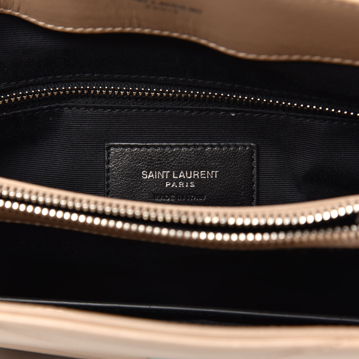 Calfskin Y Quilted Monogram Medium Loulou Satchel Dark Beige