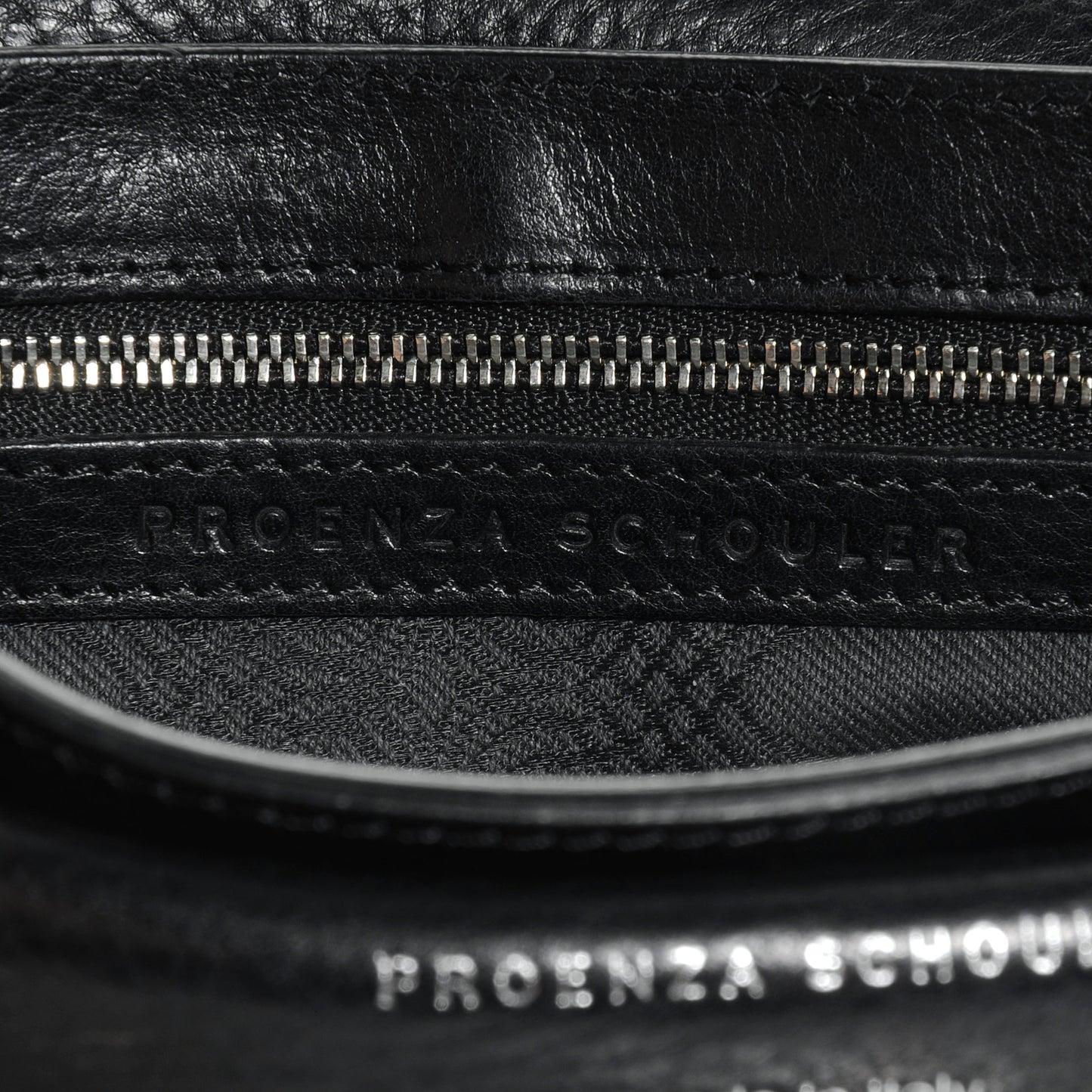 Leather Mini PS11 Classic Shoulder Bag Black