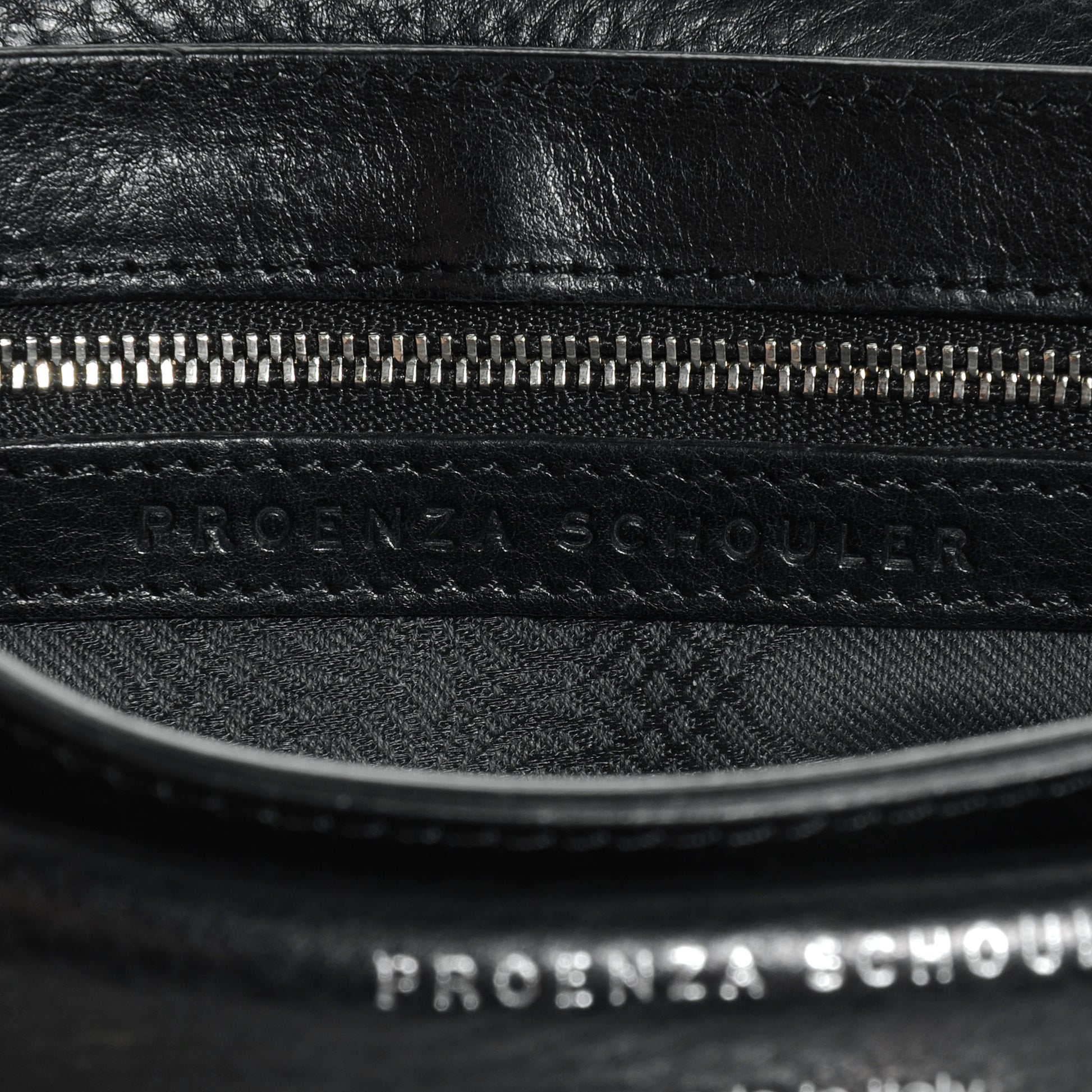 Proenza Schouler Leather Mini PS11 Classic Shoulder Bag Black 6 of 8