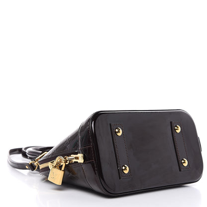 Louis Vuitton Vernis Alma BB Amarante 4 of 8