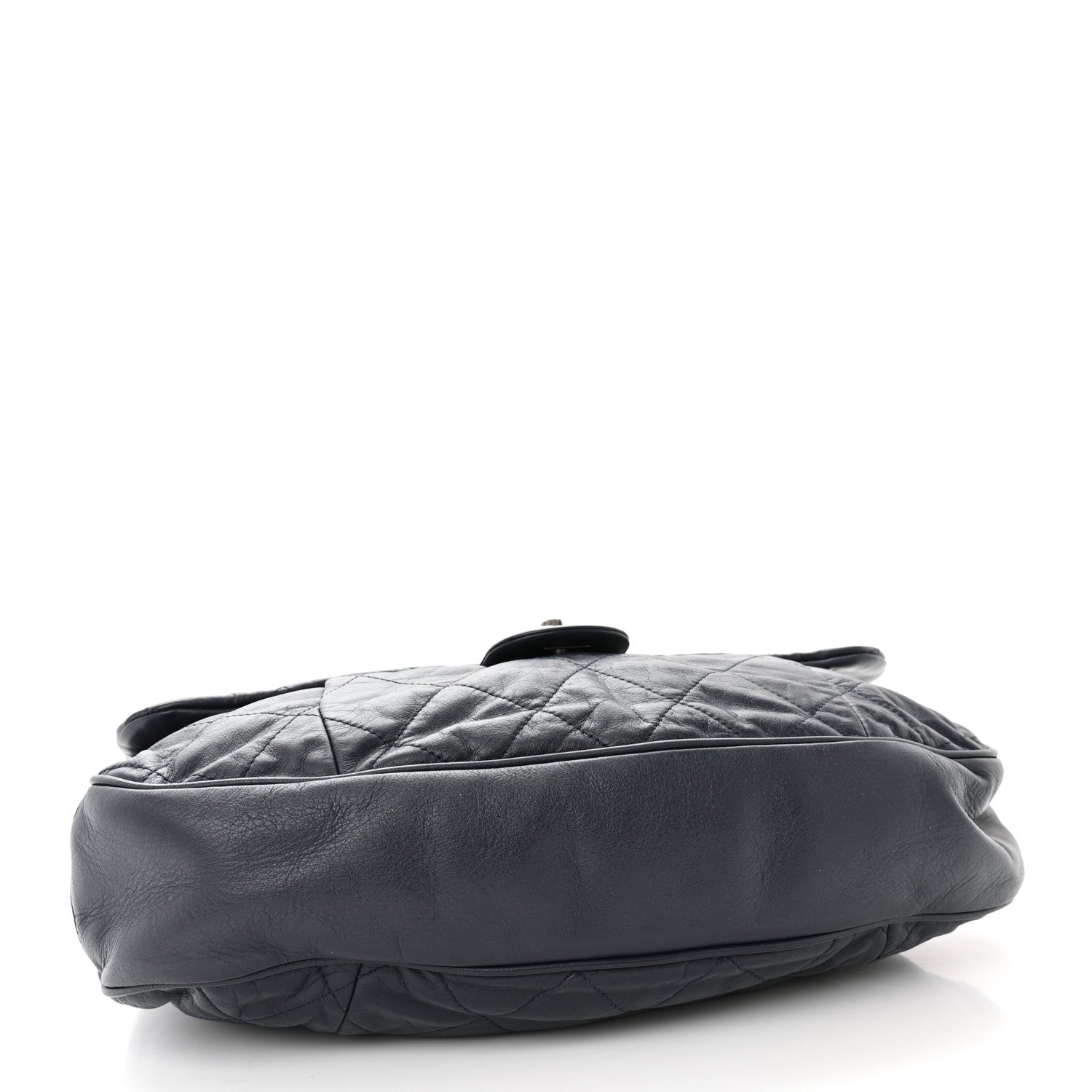 Chanel Calfskin Coco Pleats Flap Black 4 of 12