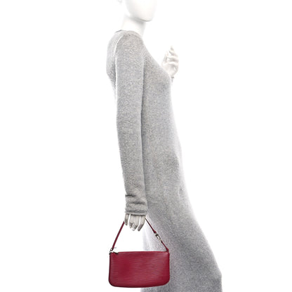 Louis Vuitton Epi Pochette Accessories NM Fuchsia 2 of 10