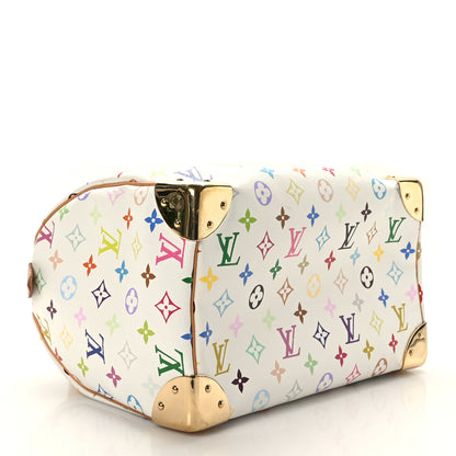 Louis Vuitton Monogram Multicolor Speedy 30 White 4 of 10