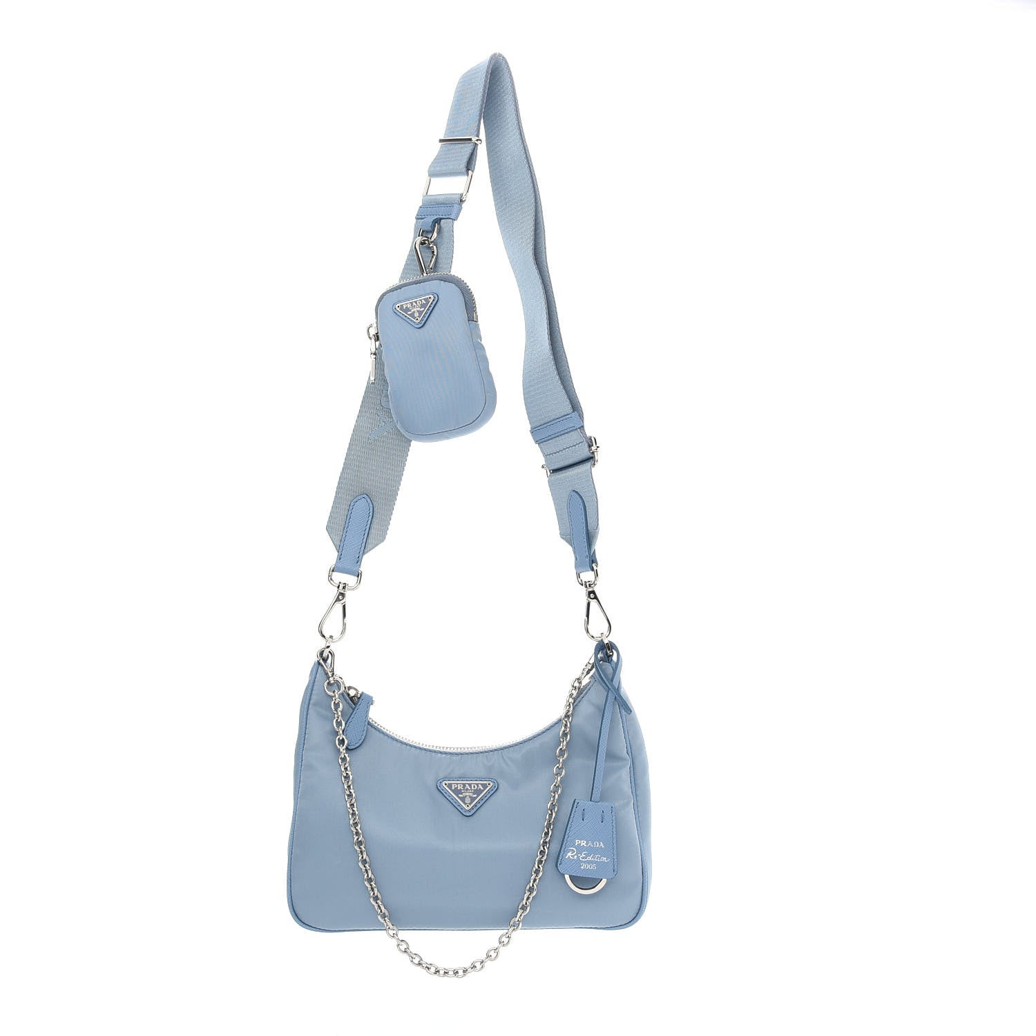 Prada Nylon Re-Edition 2005 Shoulder Bag Astrale 1 of 10