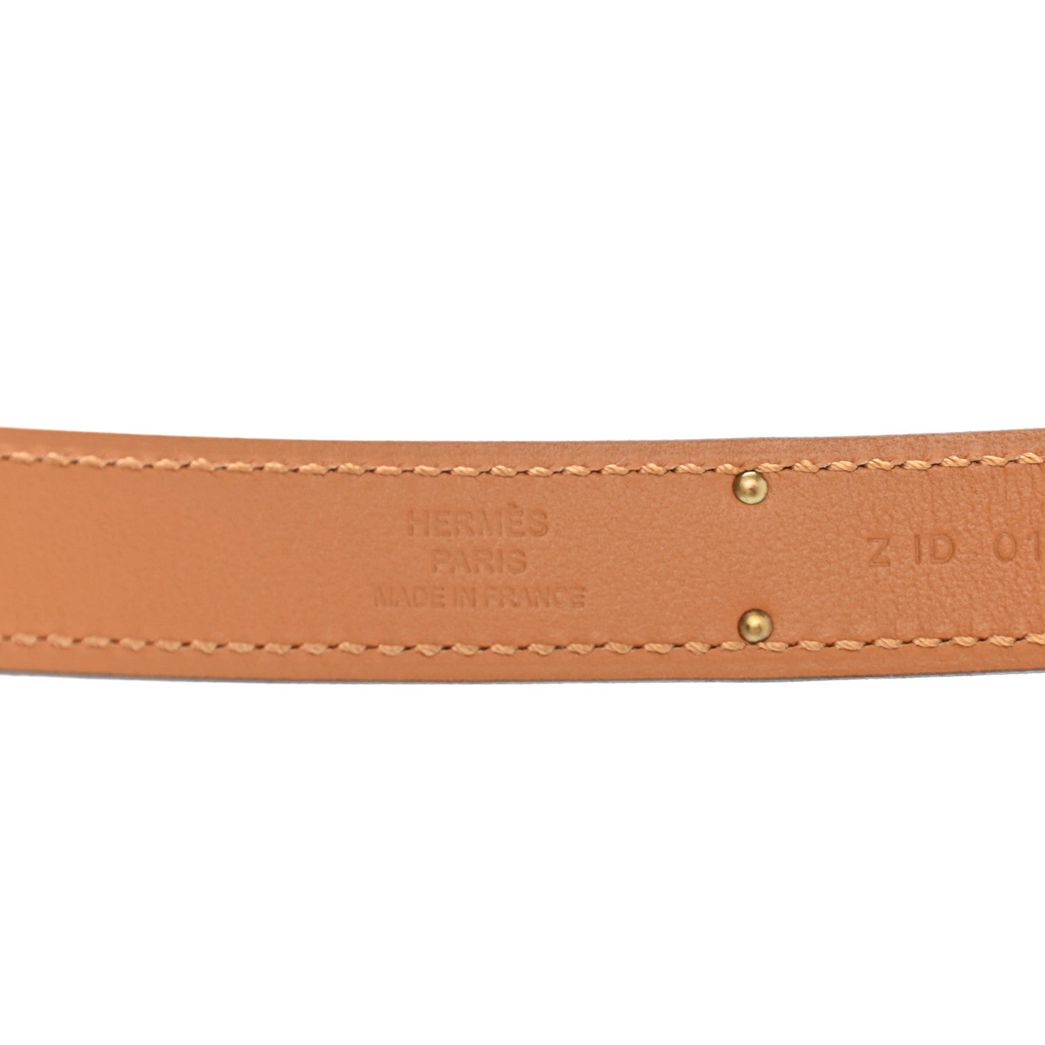 Hermes Epsom Kelly Belt White 3 of 5