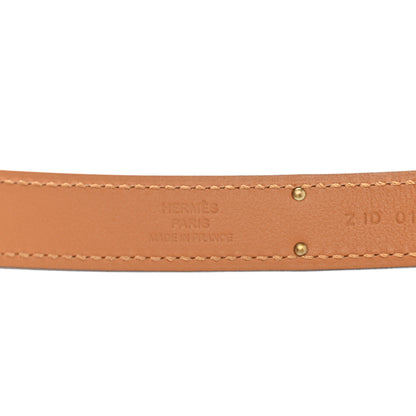 Hermes Epsom Kelly Belt White 3 of 5