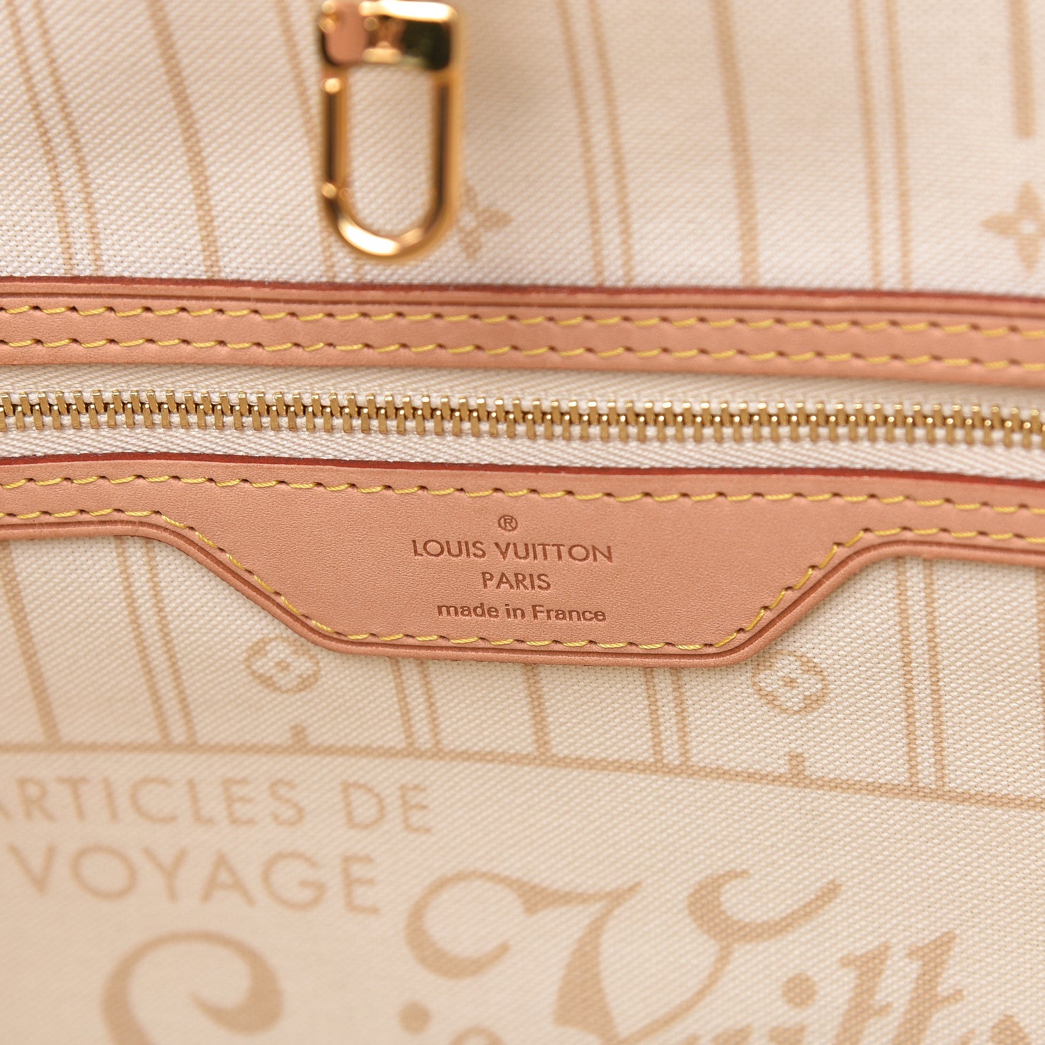 Louis Vuitton Damier Azur Neverfull MM 6 of 13