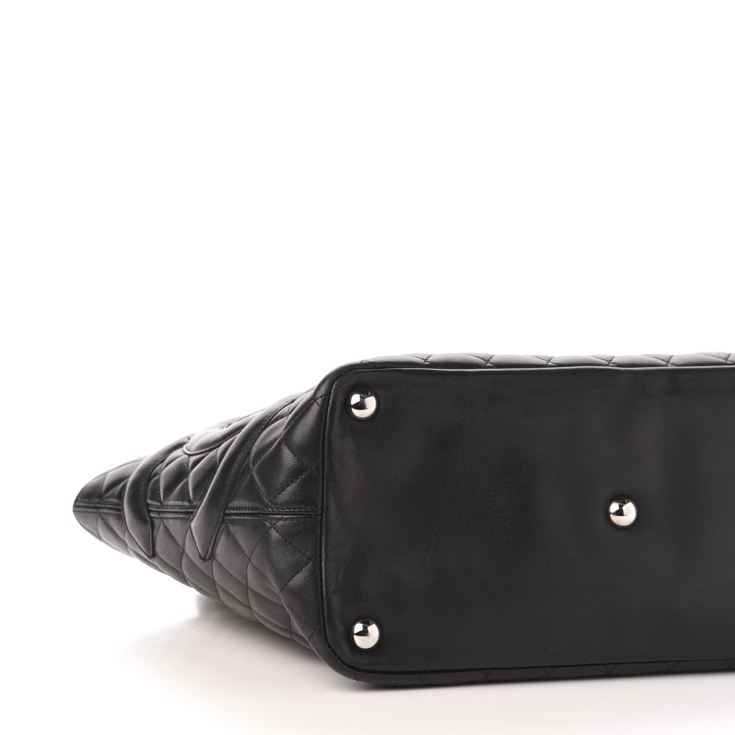 Chanel Calfskin Quilted Large Cambon Tote Black 8 of 10