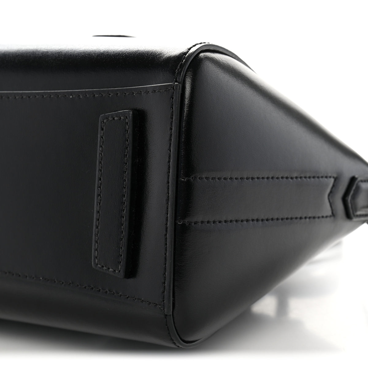 Givenchy Box Calfskin Mini Lock Antigona Shoulder Bag Black 9 of 9