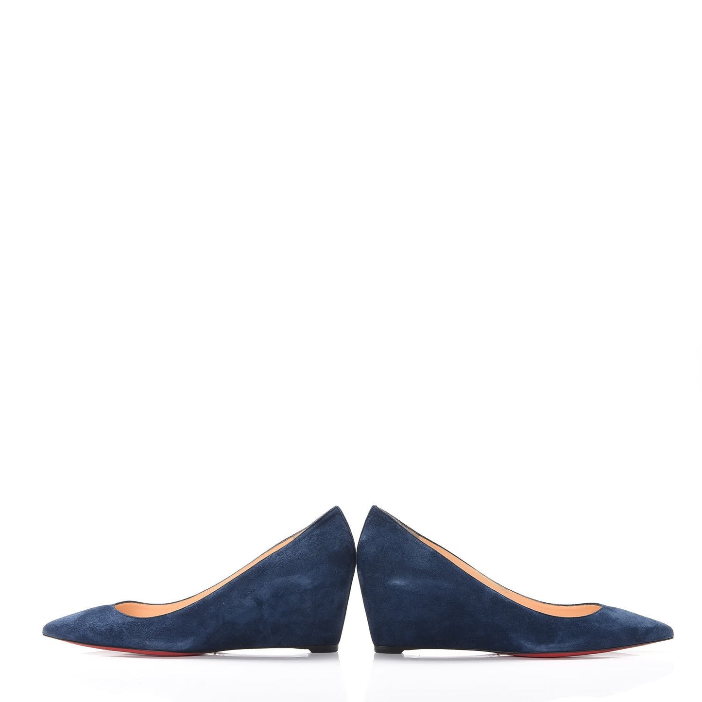 Veau Velours Pipina 55 Wedges 40.5 Night