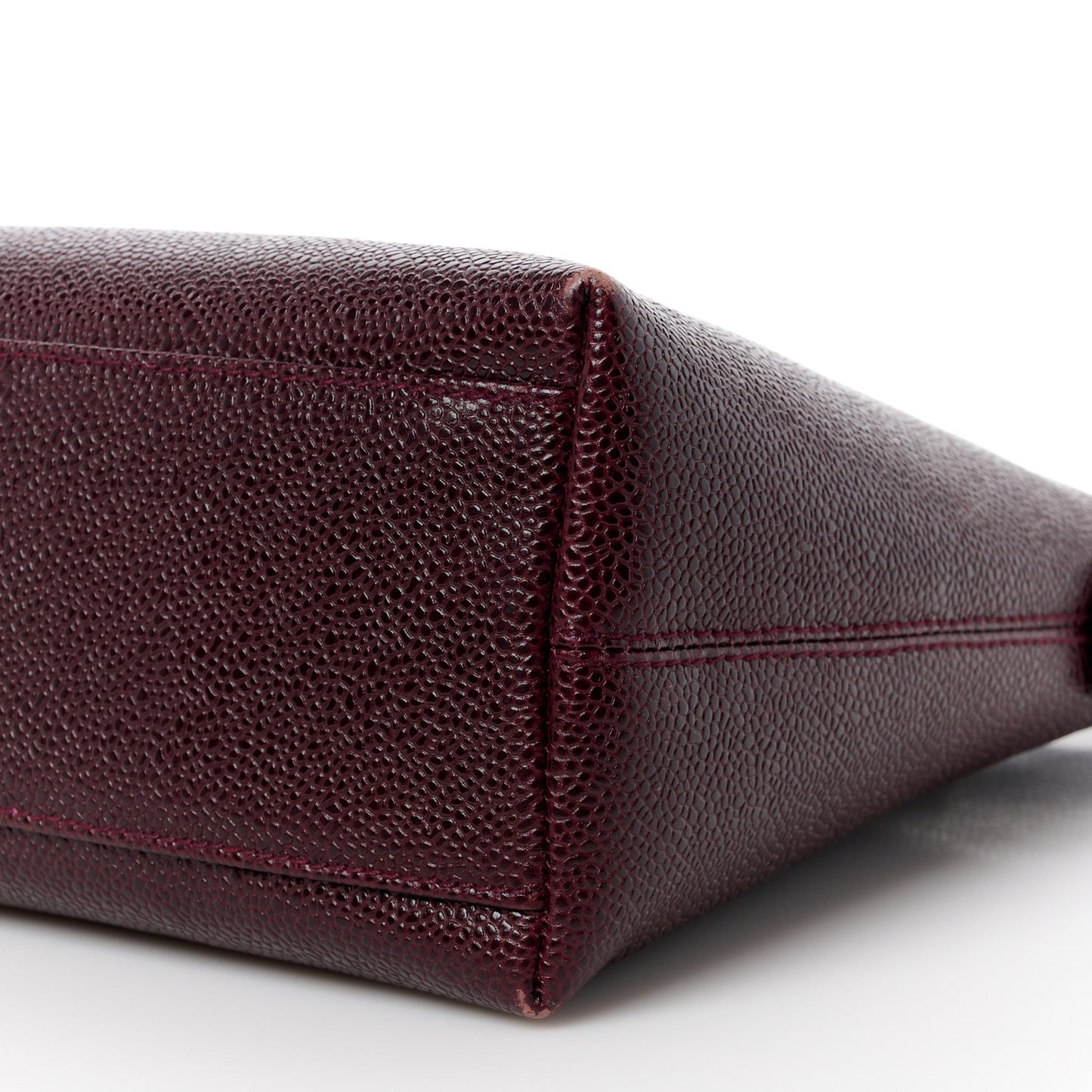 Caviar Shoulder Bag Bordeaux