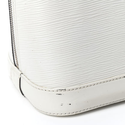 Louis Vuitton Epi Alma PM White 16 of 17