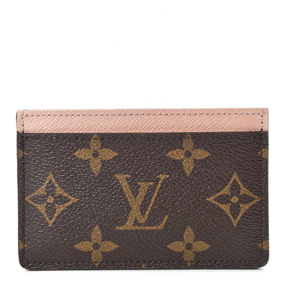 Louis Vuitton Monogram Card Holder Rose Nacre 1 of 6