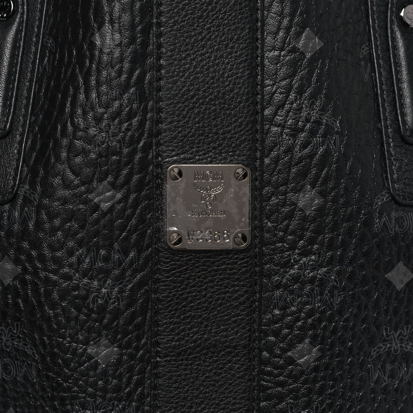 Visetos Large Liz Reversible Shopper Tote Black