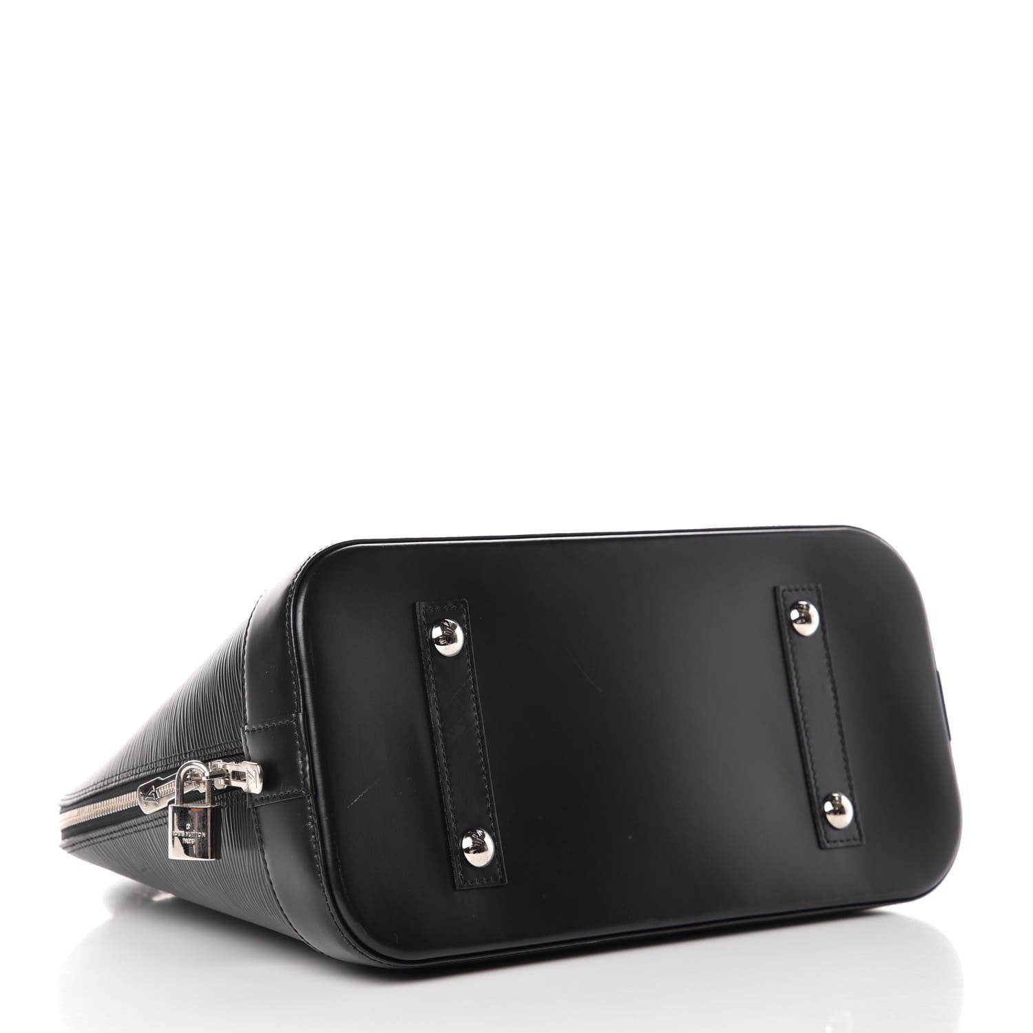 Louis Vuitton Epi Alma MM Black 4 of 12