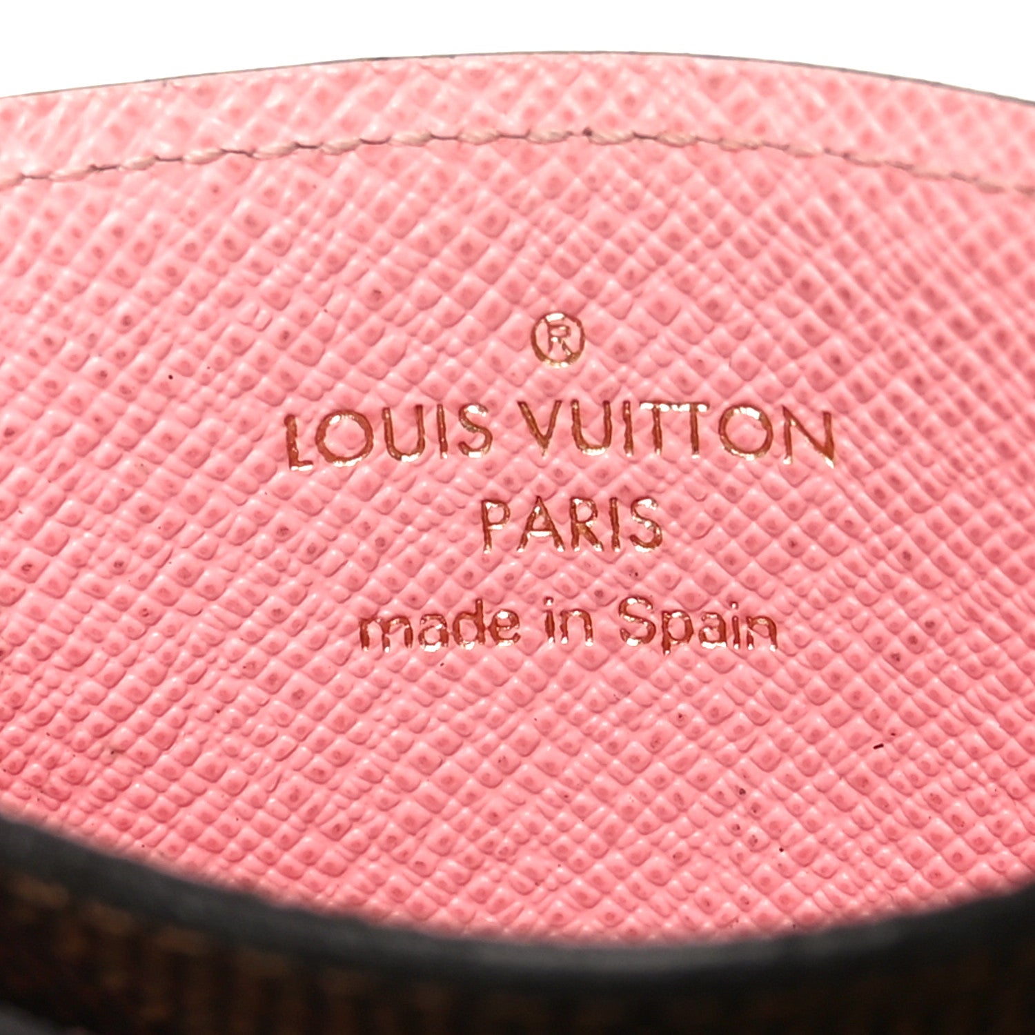 Louis Vuitton Damier Ebene Studded Card Holder 6 of 7