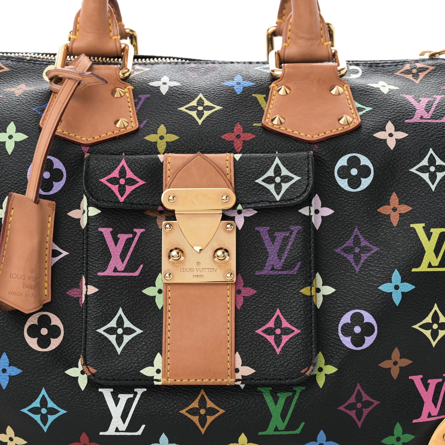 Monogram Multicolor Speedy 30 Black