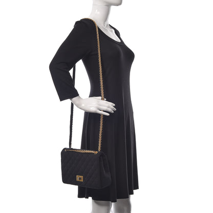 Chanel Jersey Quilted 2.55 Reissue 225 Flap Black 2 of 19