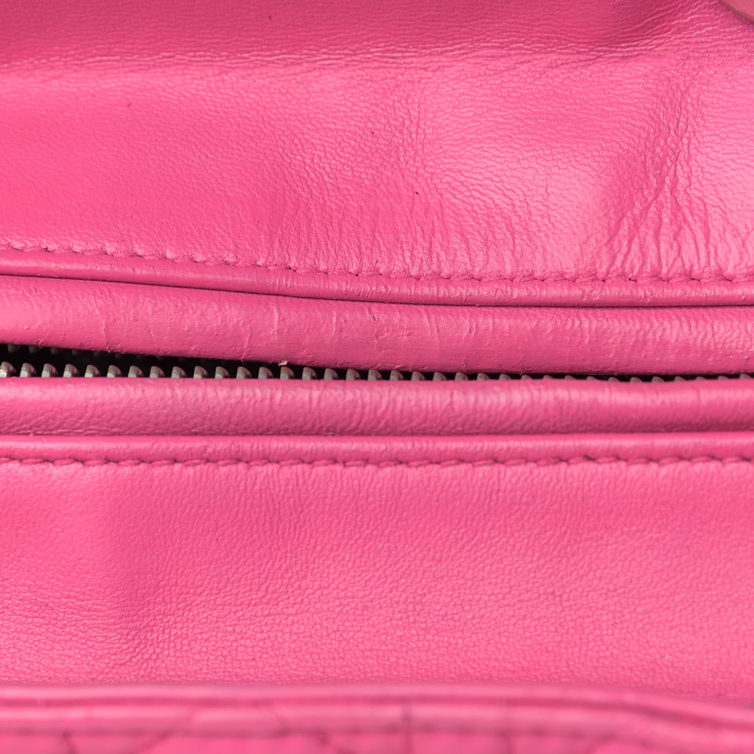 Christian Dior Lambskin Cannage Medium Lady Dior Pink 11 of 15