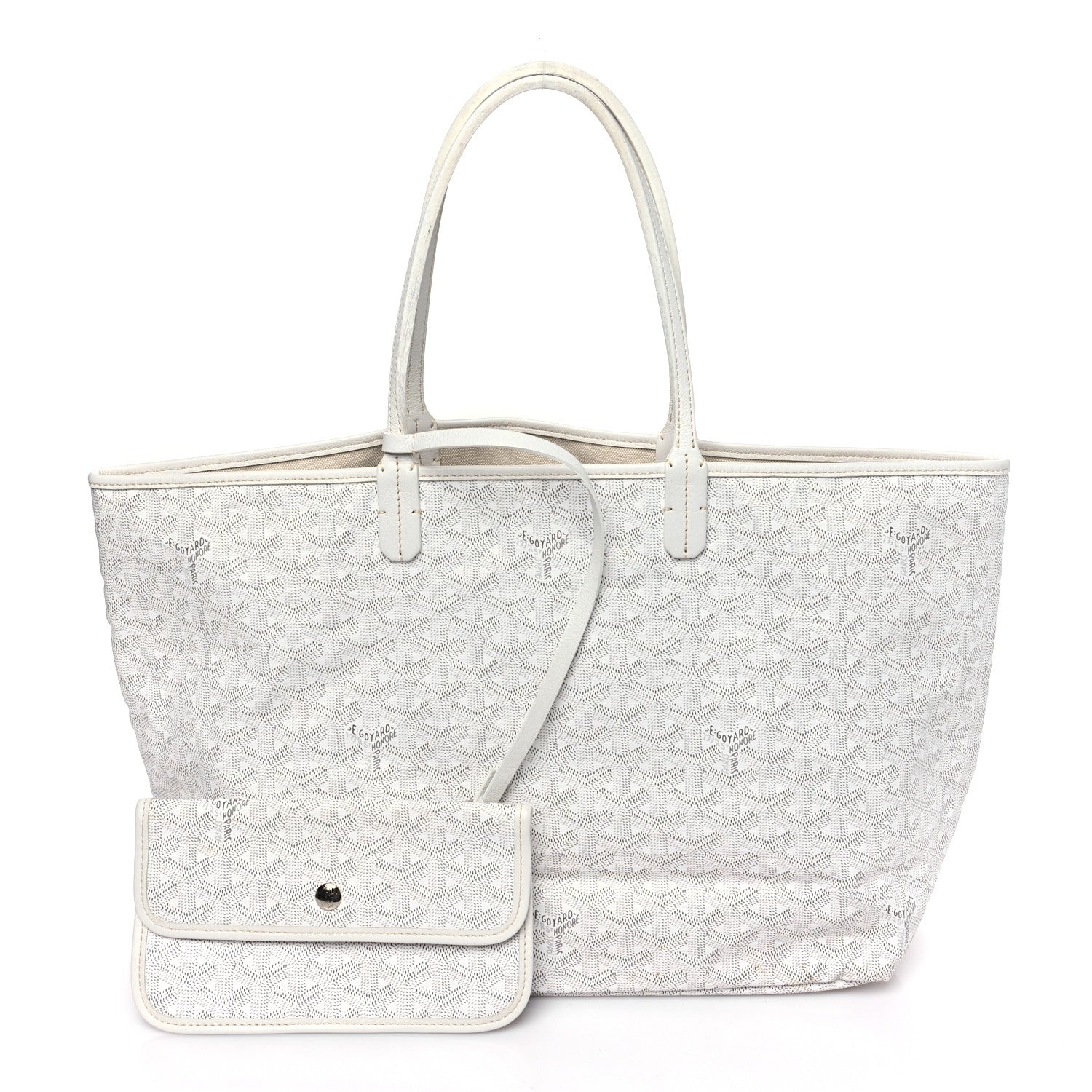 Goyard Goyardine Saint Louis PM White 1 of 11