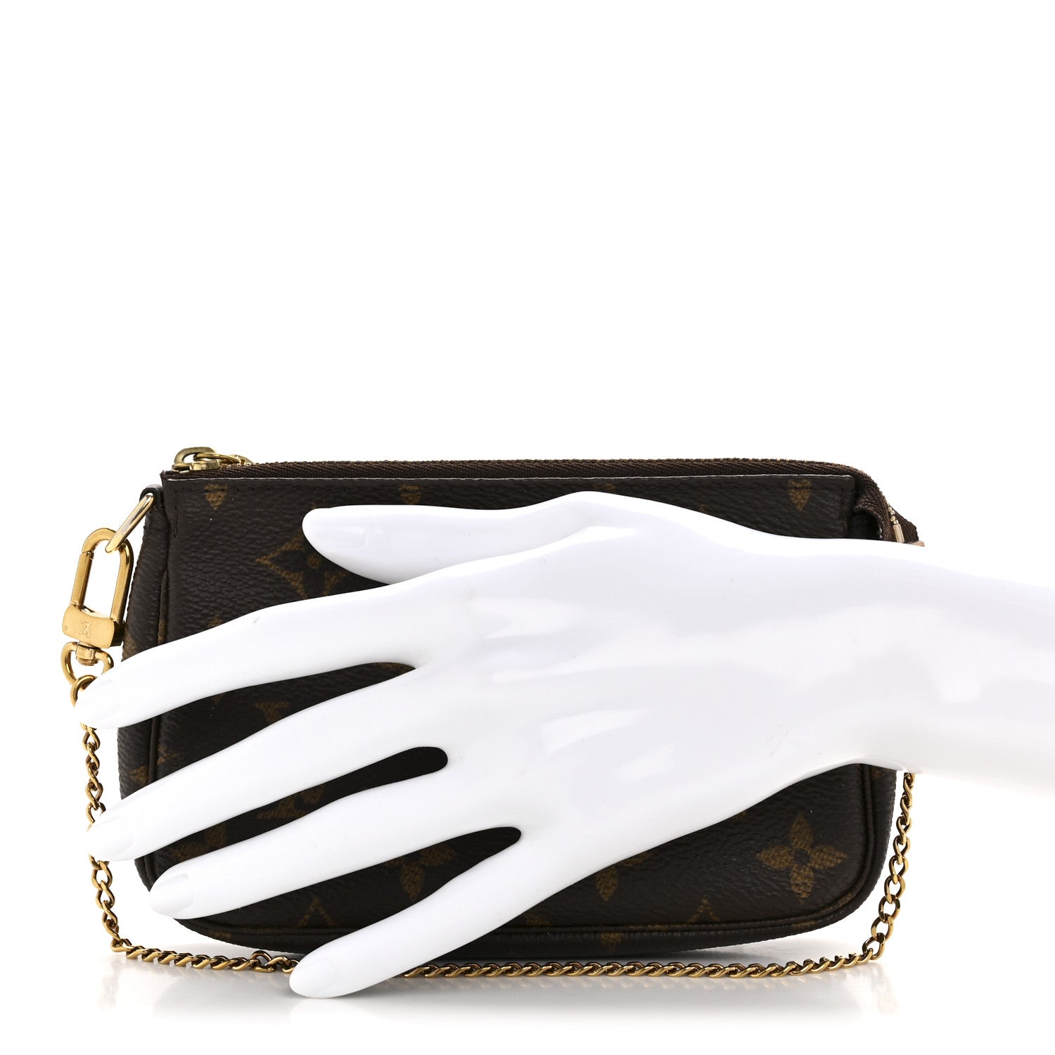 Louis Vuitton Monogram Mini Pochette Accessories 2 of 9