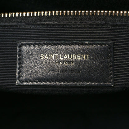 Saint Laurent Grained Calfskin Small Sac De Jour Taupe 7 of 13
