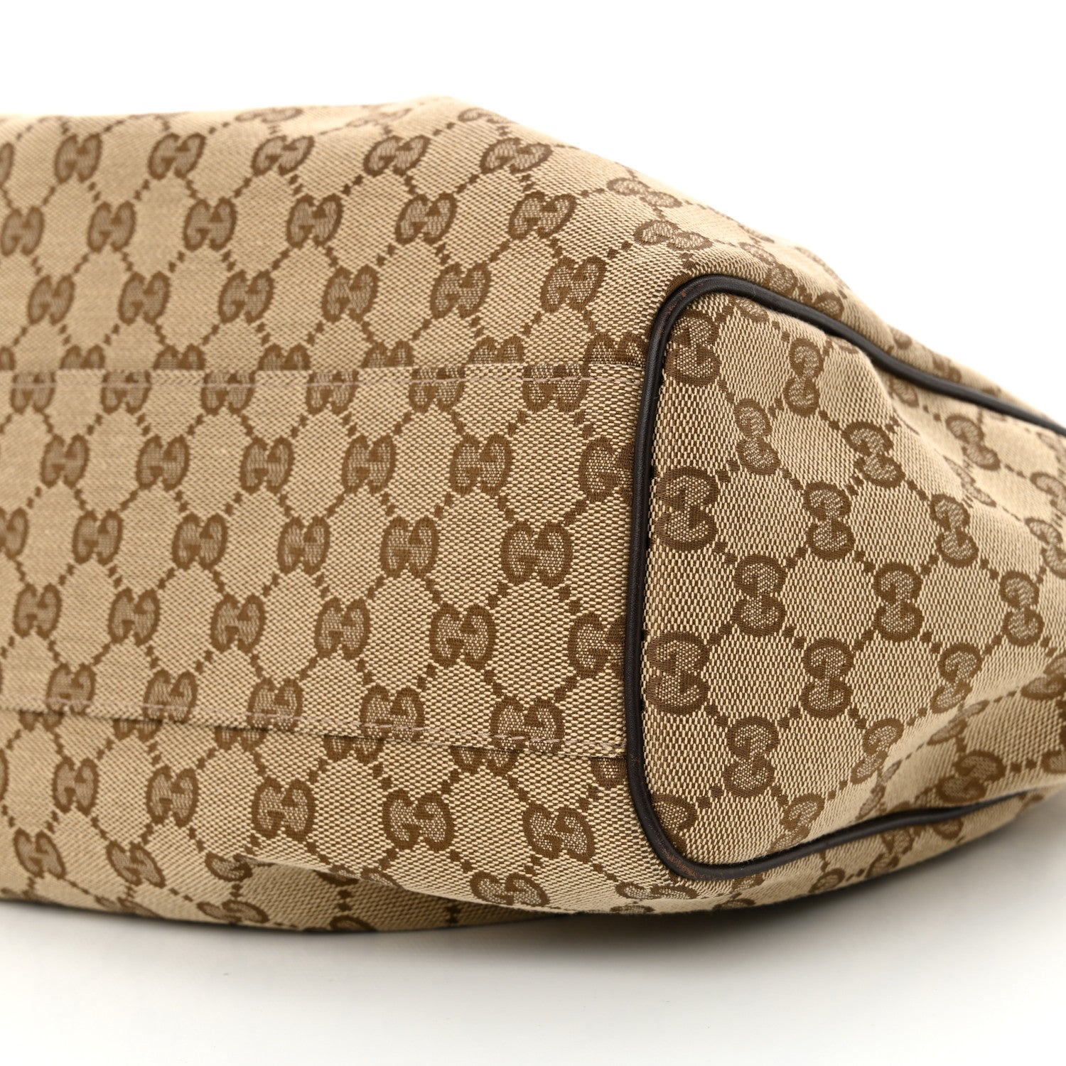 Gucci Monogram Medium Sukey Tote Dark Brown 10 of 13