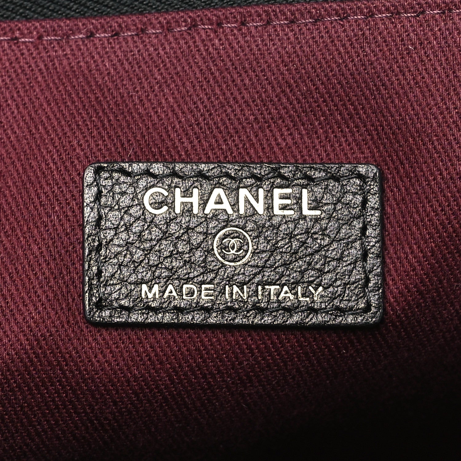 Chanel Grained Calfskin Large Neo Executive Cosmetic Case Black 6 of 9