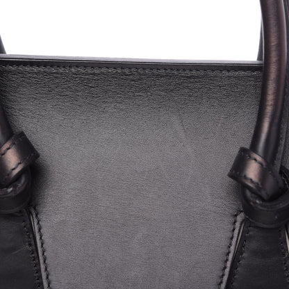 Celine Elephant Calfskin Bi-Color Medium Tie Knot Tote White Black 9 of 14