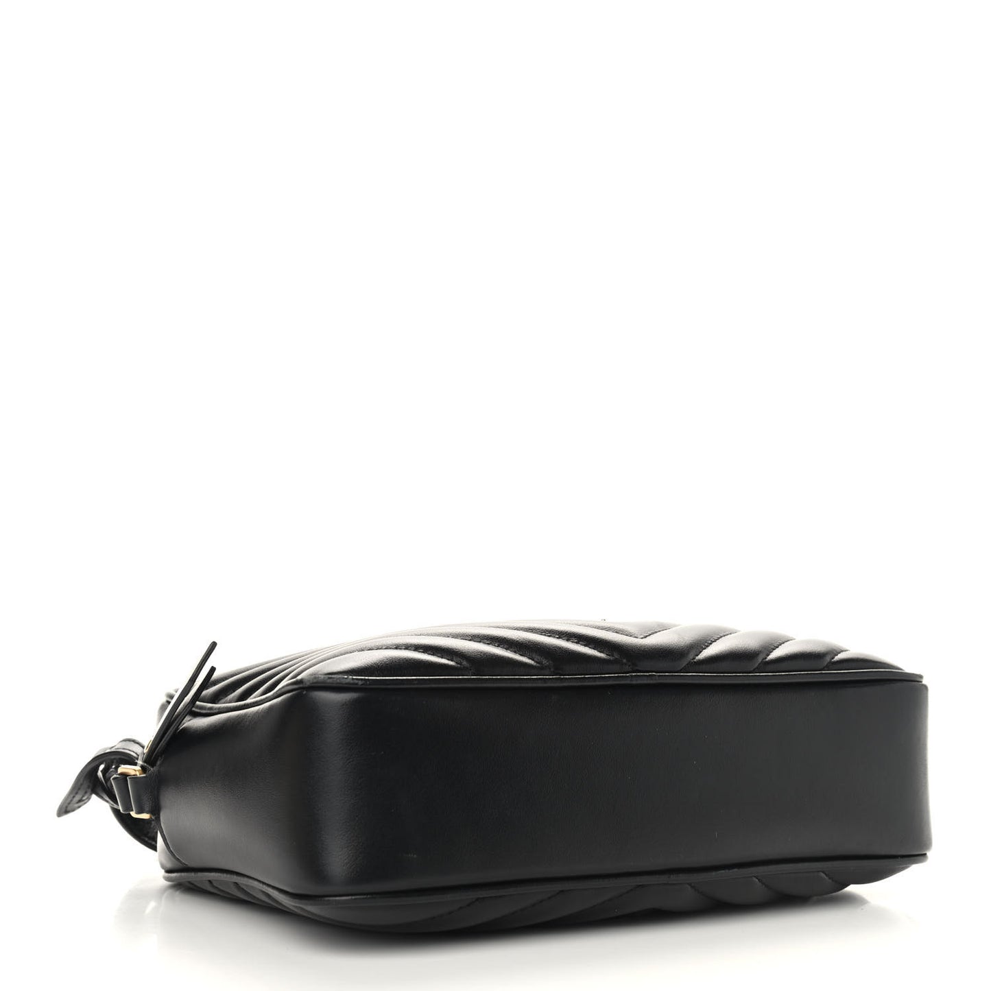 Calfskin Matelasse Monogram Lou Camera Bag Black
