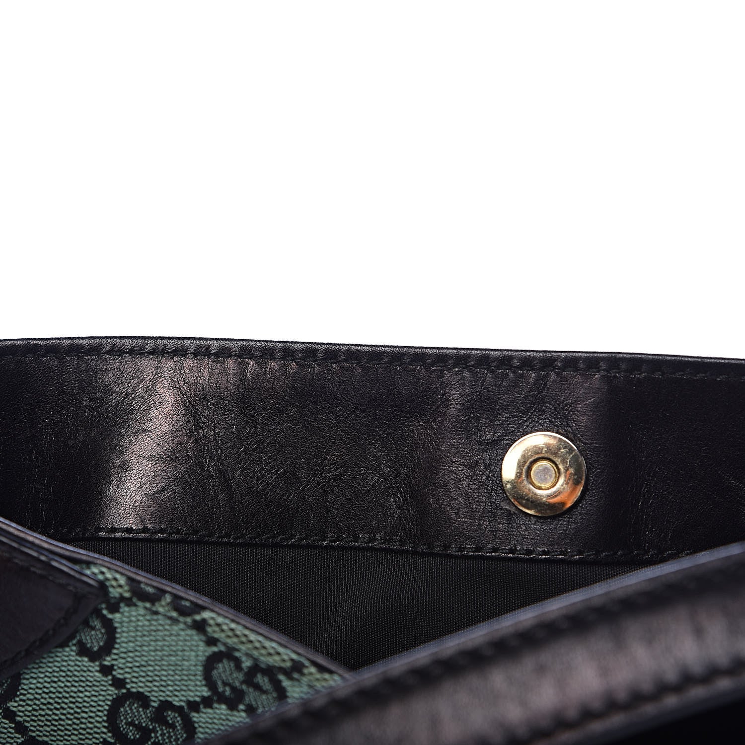 Gucci Monogram Signature Hobo Shoulder Bag Green 15 of 16