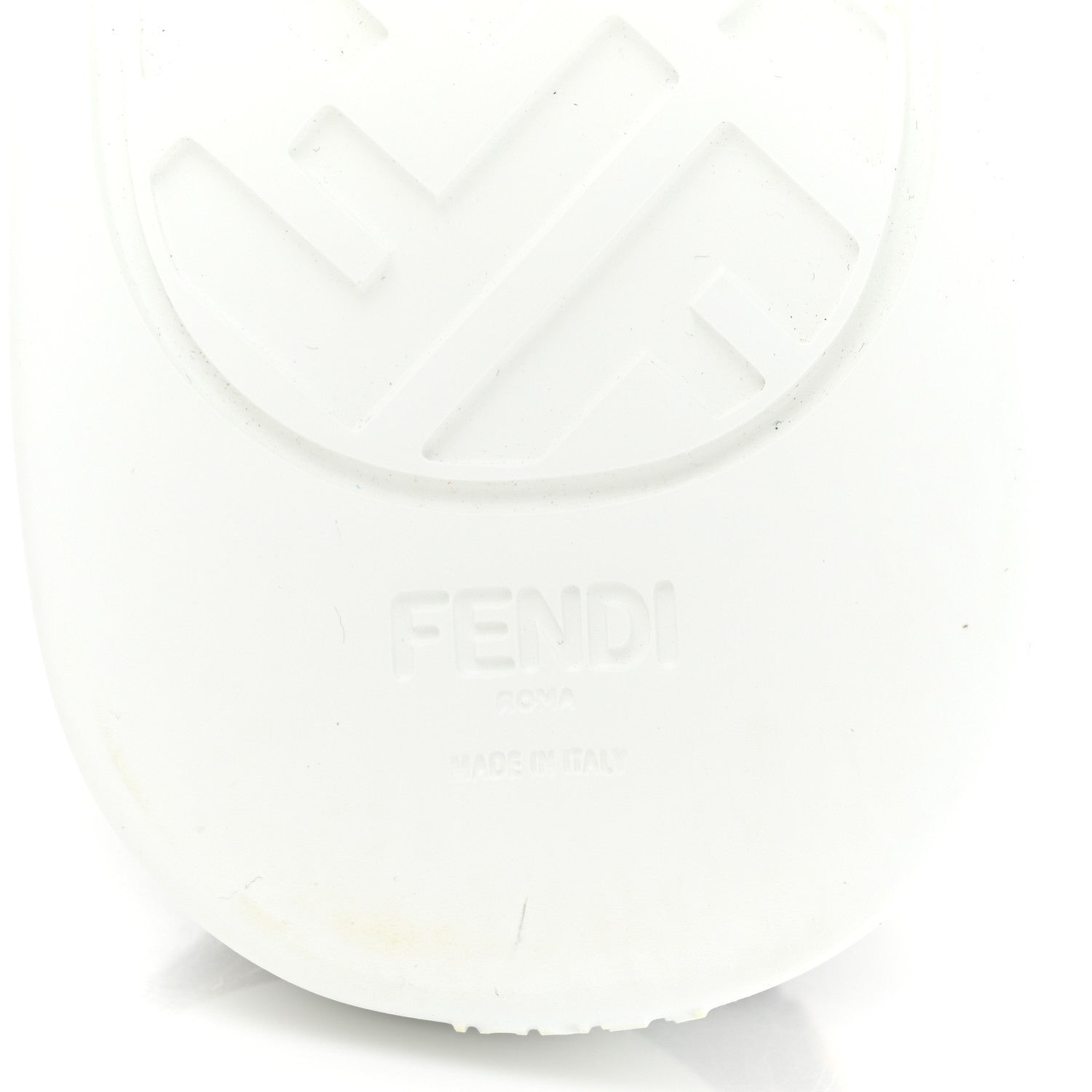 Fendi X SARA COLEMAN Canvas FF Vertigo Embroidered Womens Rise Slip On Sneakers 36 Tobacco Black 7 of 10