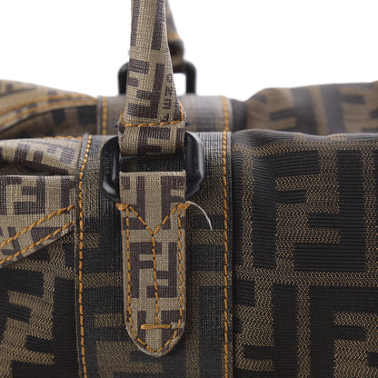 Fendi Zucca Zucchino Mixed Media Small B Mix Tote Tobacco 11 of 11