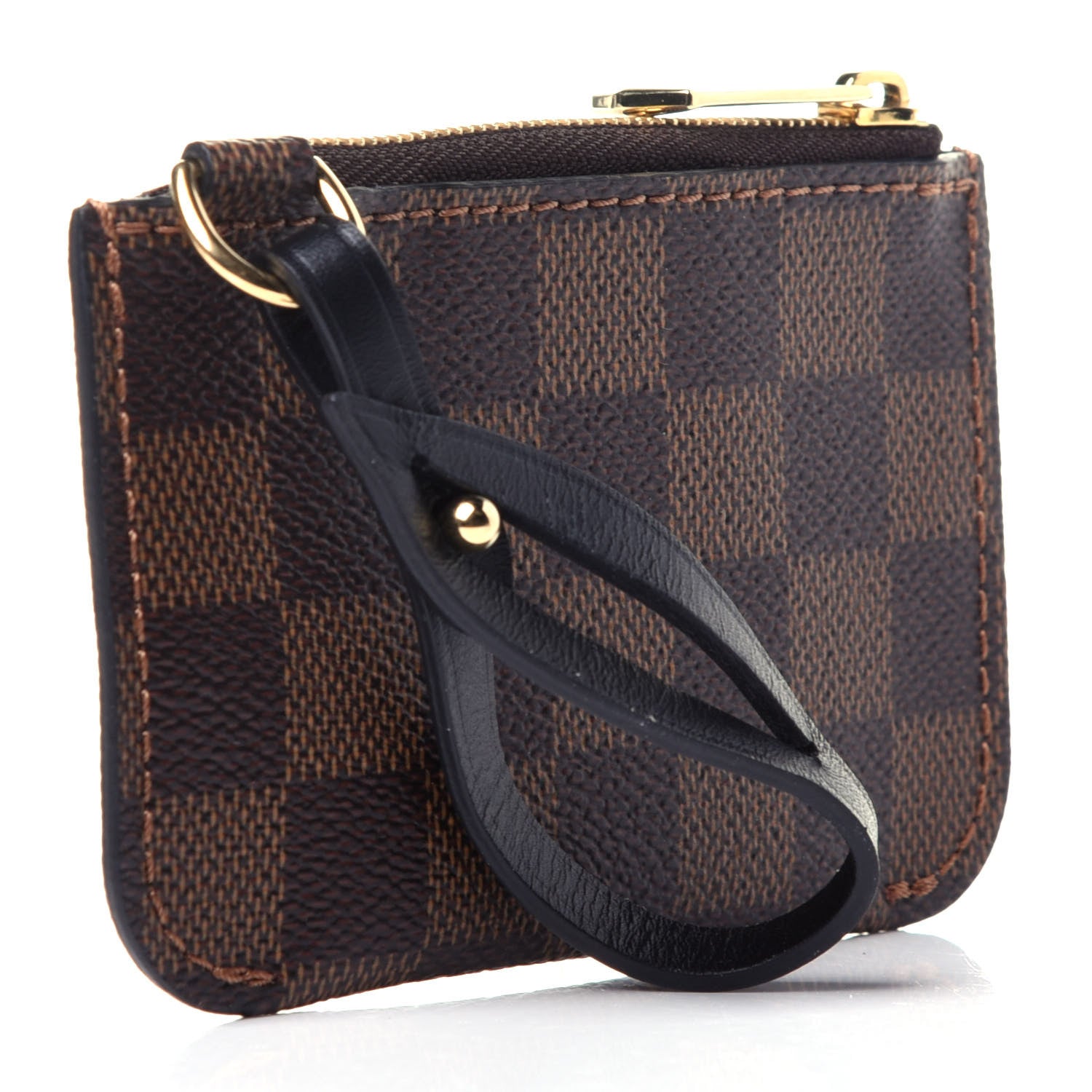 Louis Vuitton Damier Ebene Belmont Pochette Venus Pink 3 of 9