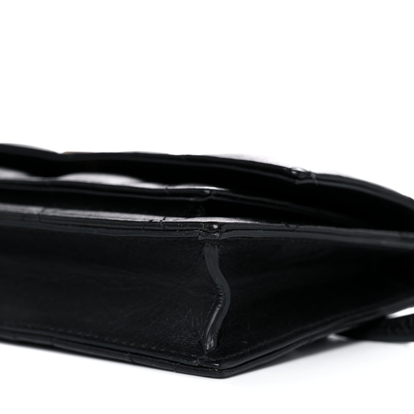 Nappa Calfskin Quilted XS Sharp Belt Bag Black