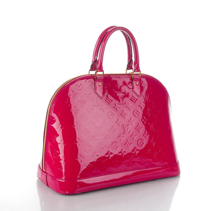 Louis Vuitton Vernis Alma GM Rose Indien 3 of 7