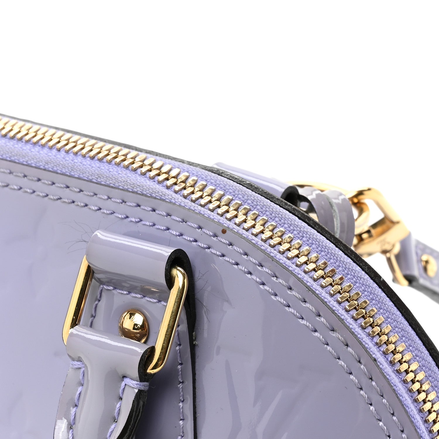Louis Vuitton Vernis Alma BB Lilac 10 of 14